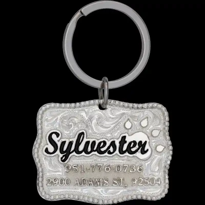 Sylvester Custom Cat Tag